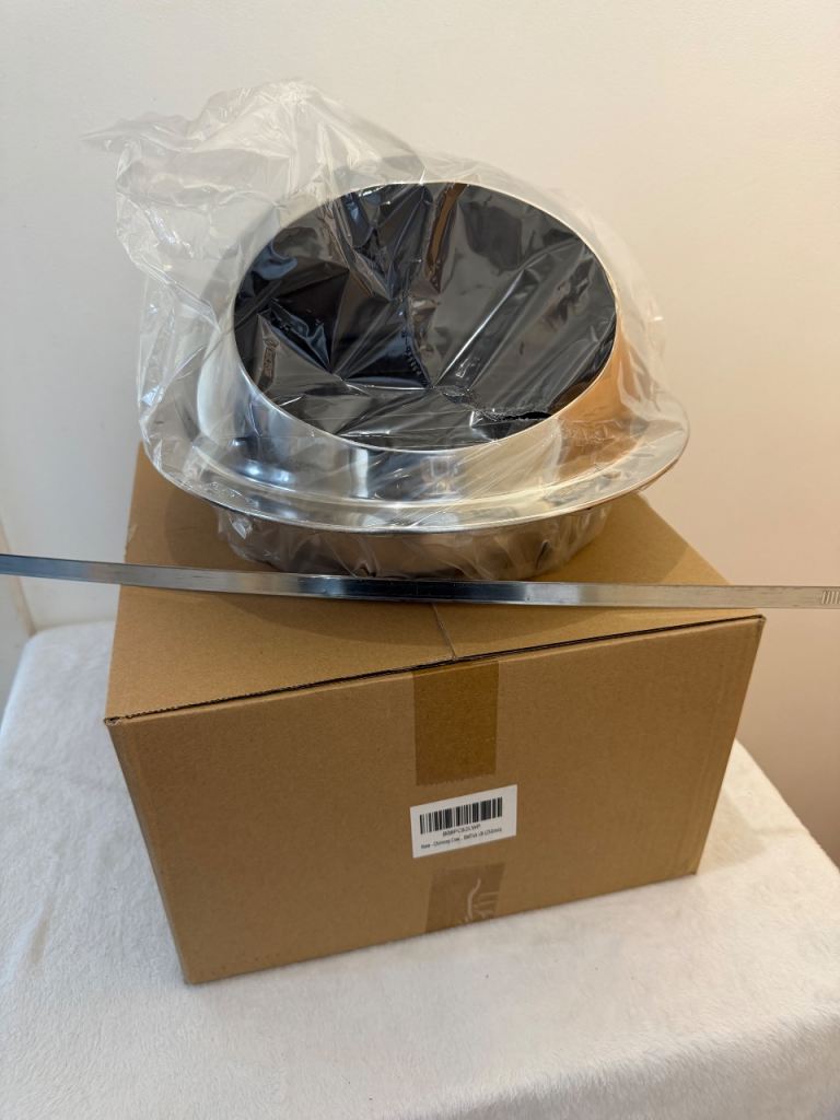 Chimney cowl cap cover with bird guard 250mm new 