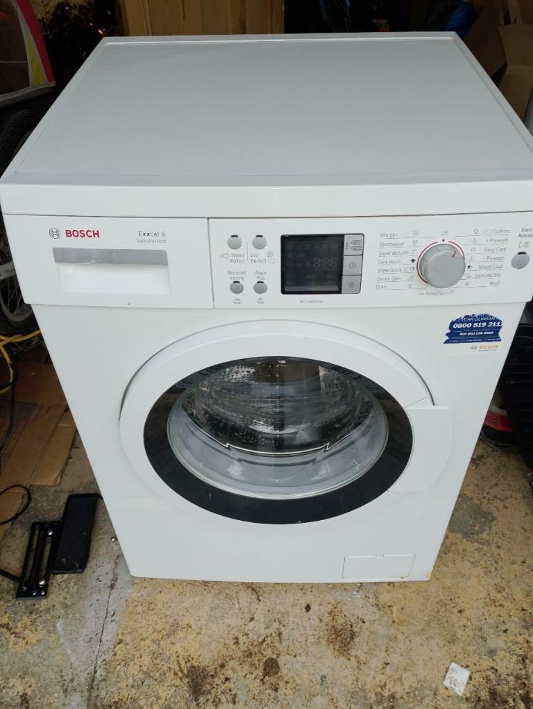 Bosch excel washing machine 