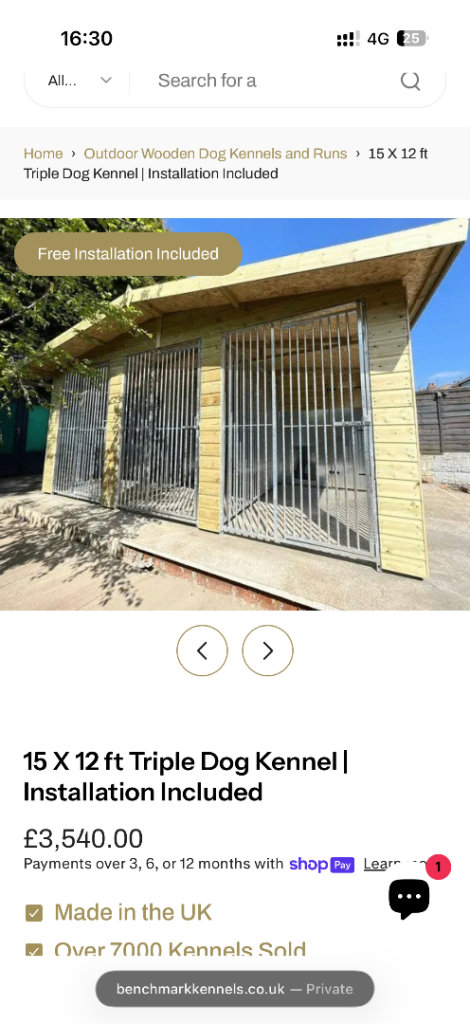 Dog kennel 