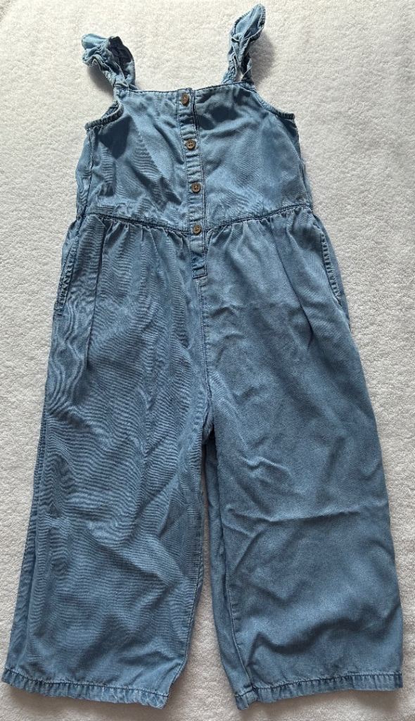 Next Girl Denim Jumpsuit 5 - 6 Years