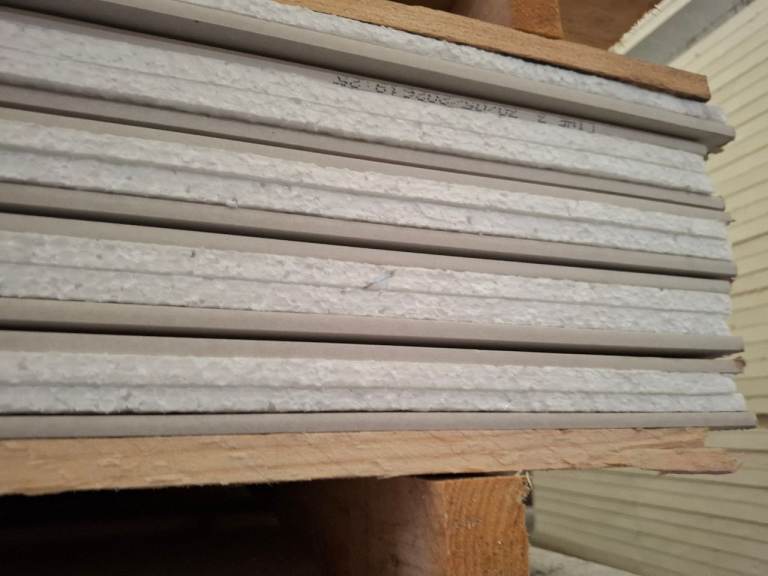 Insolation plasterboard 