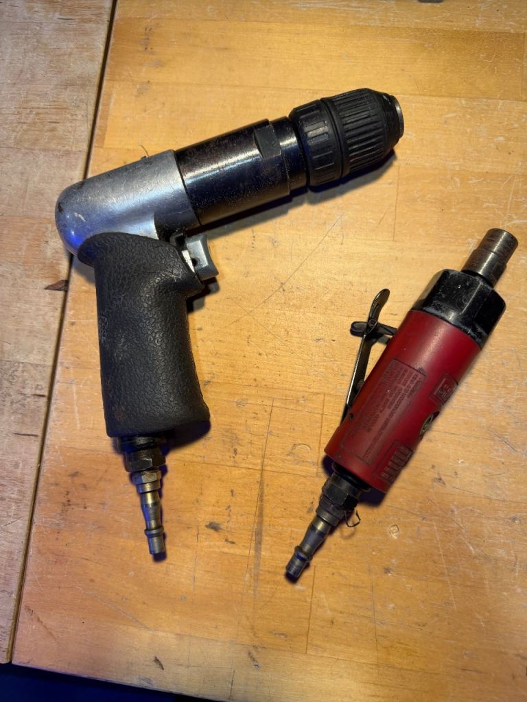 Air Tools incl reversible drill