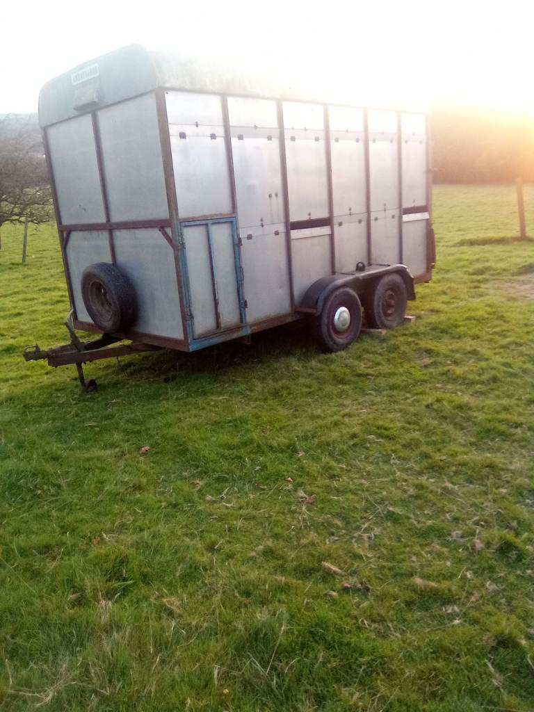 Large livestock trailer 