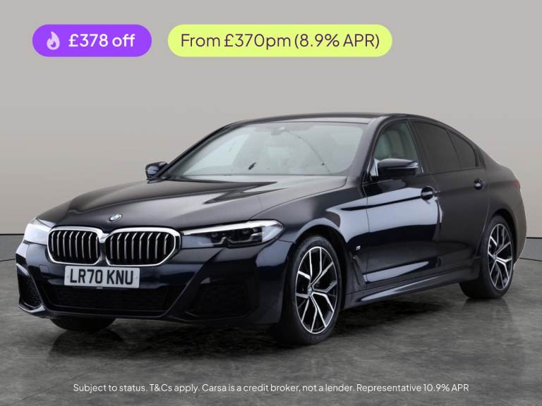 2020 BMW 5 Series 520d MHT M Sport 4dr Step Auto SALOON DIESEL Automatic