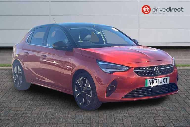 2021 Vauxhall Corsa 50kWh Elite Nav Premium Hatchback 5dr Electric Auto (7.4Kw Charger) (136 ps H...