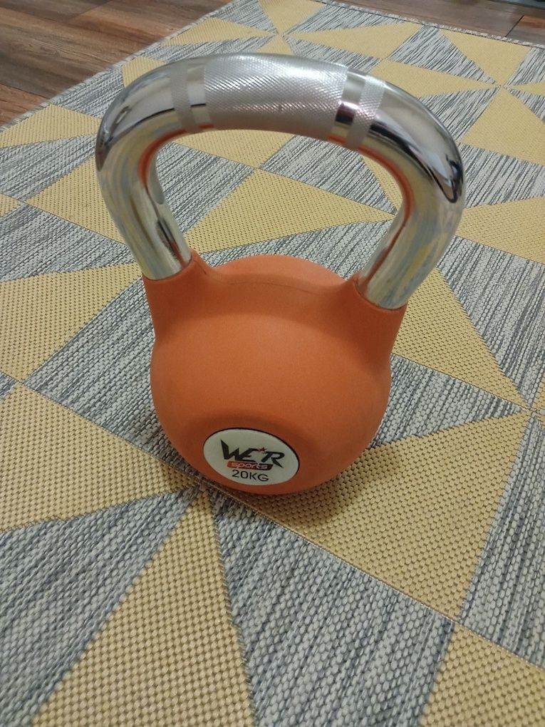 20Kg Kettlebell Steel Rubber Coated