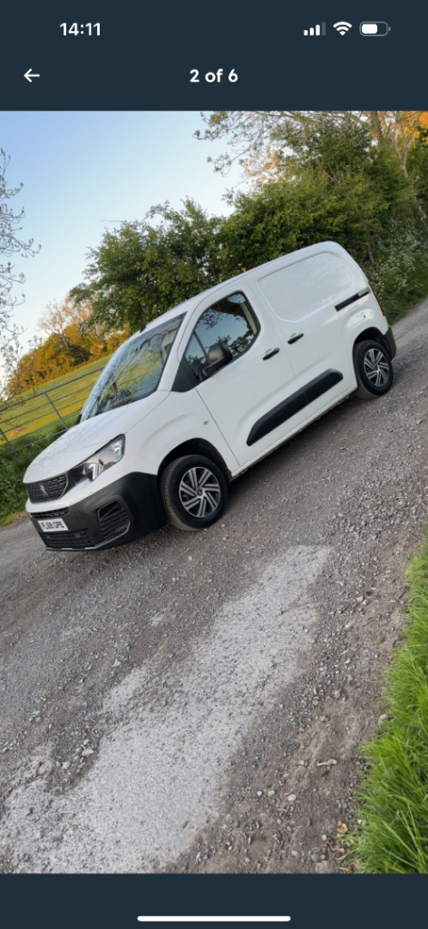 Peugeot, PARTNER, Panel Van, 2019, Manual, 1499 (cc)