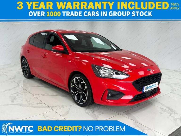 2018 Ford Focus 1.0T EcoBoost ST-Line X Hatchback 5dr Petrol Manual Euro 6 (s/s) (125 ps) F Hatch...