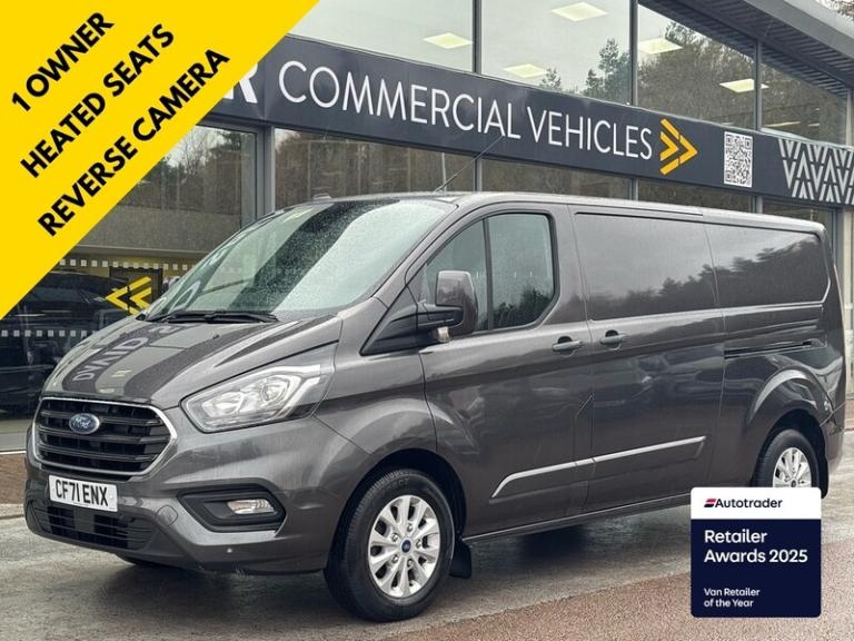 2021 Ford Transit Custom 2.0 EcoBlue 170ps Low Roof Limited Van PANEL VAN DIESEL Manual