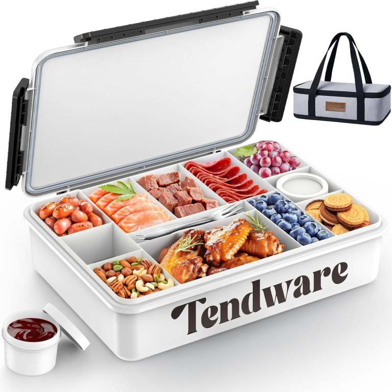 Chilled Portable Snackle Box with Ice Pack & Insulated Bag – £25 (Brand New)