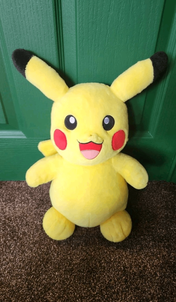 Pokémon Pikachu Plush Soft Toy Build a Bear Stuffed Plushie