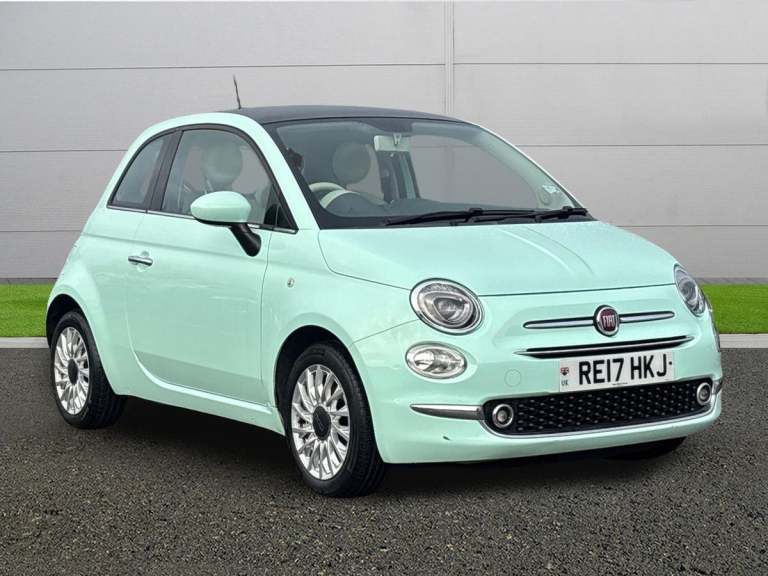 2017 Fiat 500 1.2 Lounge 3dr HATCHBACK PETROL Manual