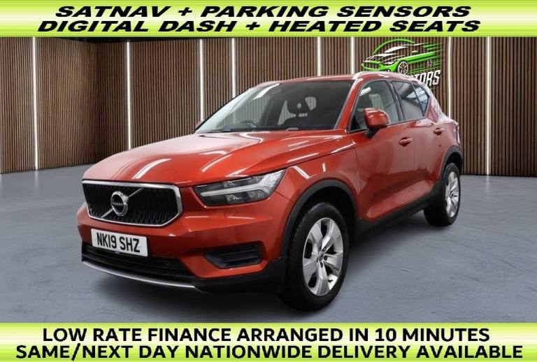 2019 19 VOLVO XC40 1.5 T3 MOMENTUM SUV 5DR PETROL MANUAL EURO 6 (S/S) (156 PS)