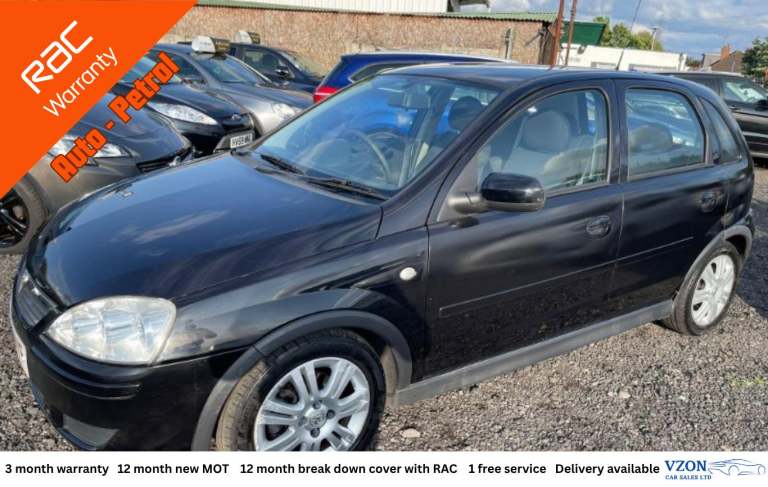 2006 Vauxhall Corsa 1.4i 16v Active 5dr Petrol