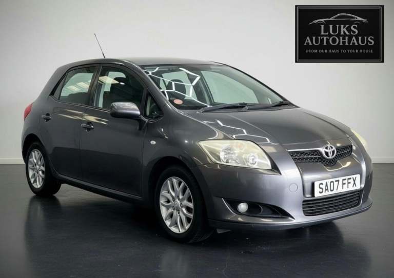 2007 Toyota Auris 1.6 VVT-i TR 5dr HATCHBACK Petrol Manual