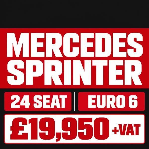 Mercedes-Benz Sprinter 513CDi.. 24 SEAT BUS £19,950.+vat