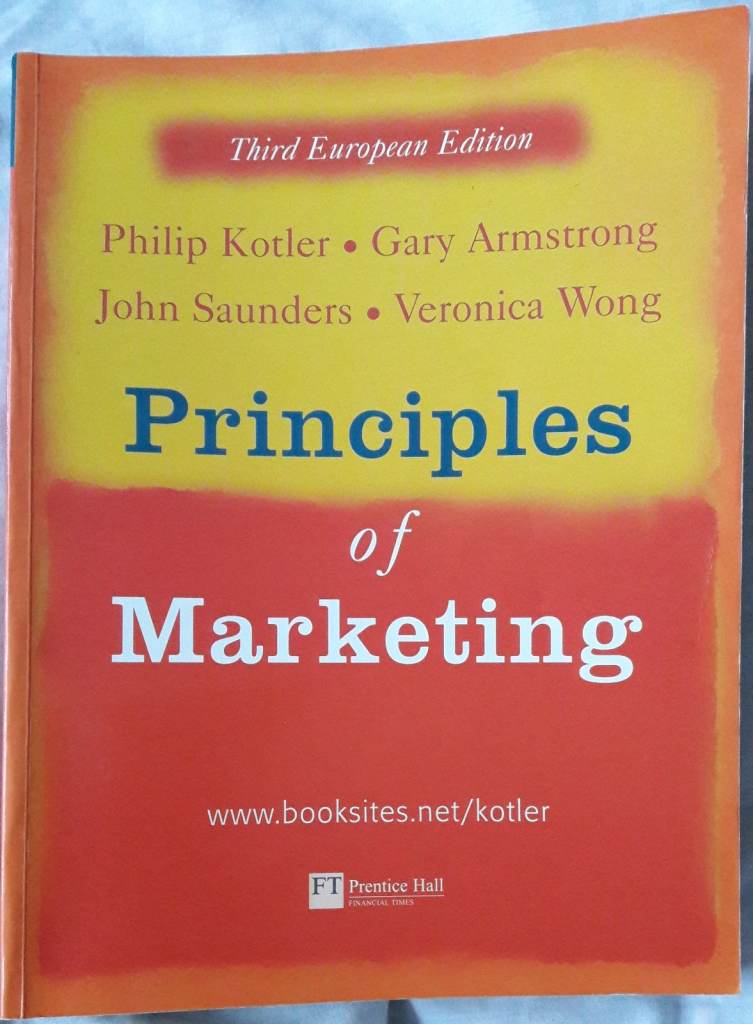 Principles of Marketing books/book – post or collect