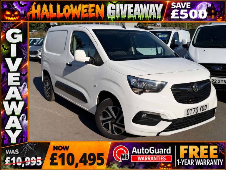 2021 Vauxhall Combo 1.5 Turbo D 2300 Sportive Panel Van 4dr Diesel Manual L1 H1 Euro 6 (100 ps) P...