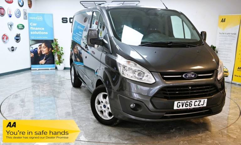 2017 Ford Transit Custom 2.0 TDCi 130ps Low Roof Limited Van PANEL VAN DIESEL Manual
