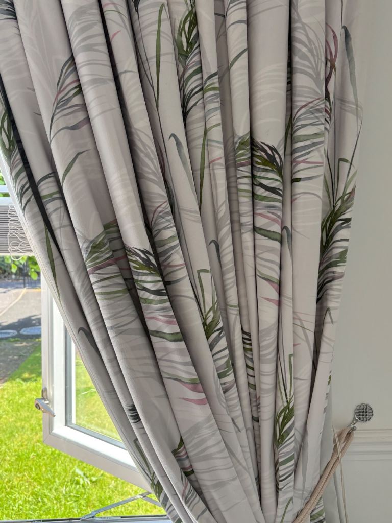 Next velvet blackout curtains 