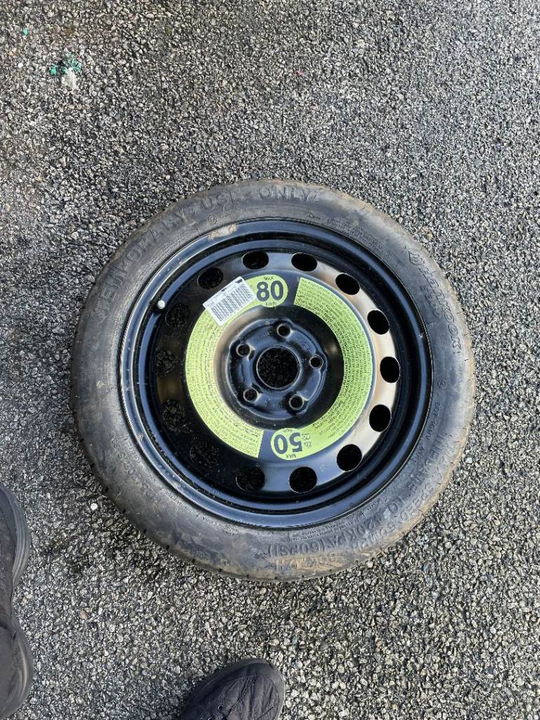 VW Golf space saver wheel & tyre