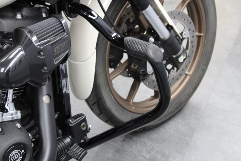 2023 Harley-Davidson FXLRST Softail Low Rider ST in White Sand Pearl