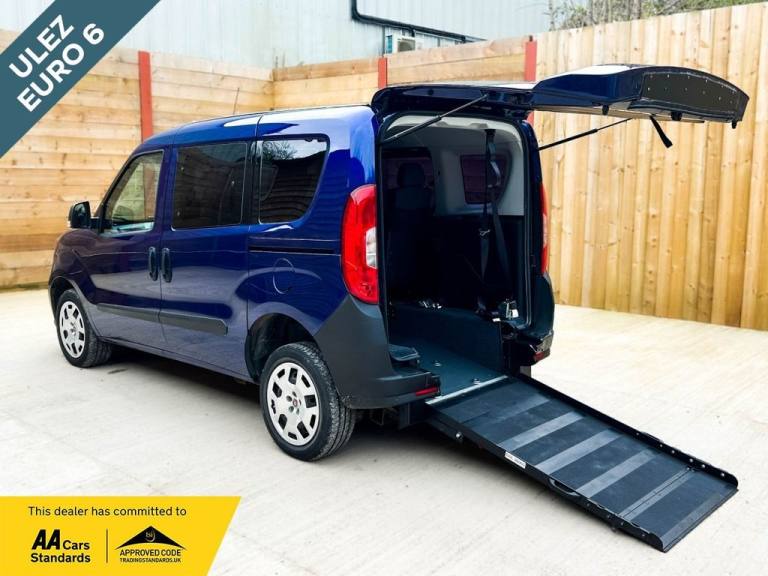 2018 Fiat Doblo 4 Seat Wheelchair Accessible Disabled access vehicle WAV MPV Petrol Manual