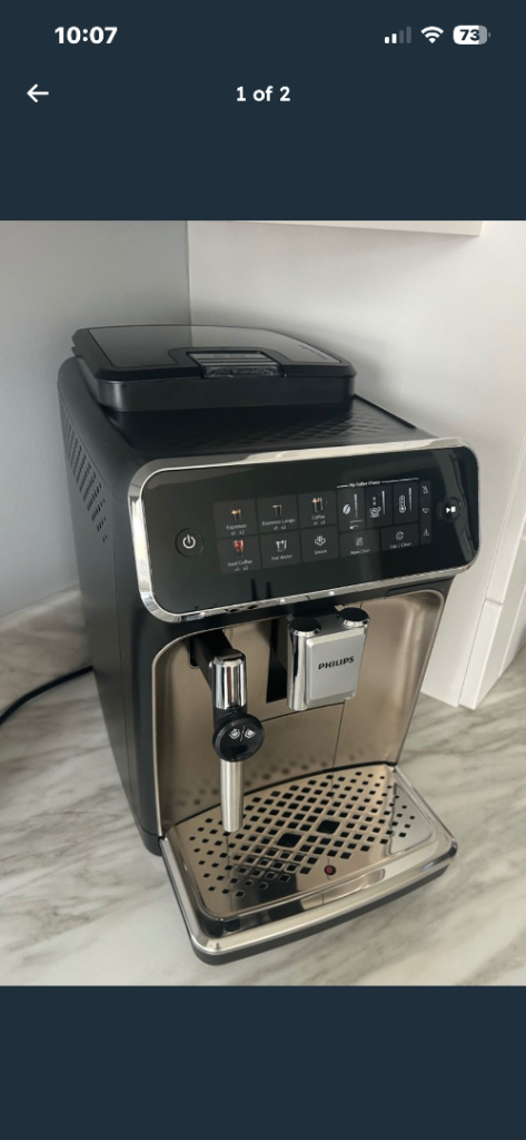 Phillips coffee machine 