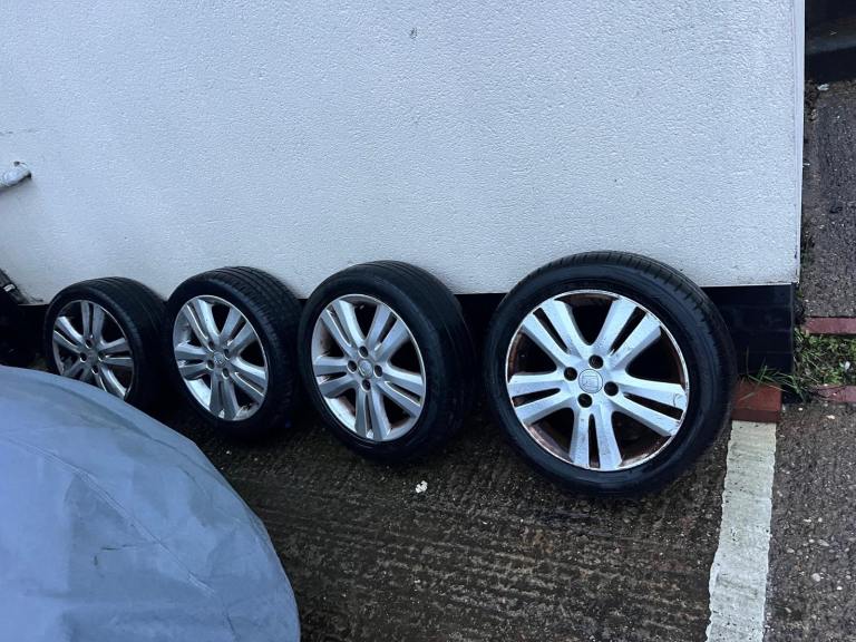  HONDA JAZZ I-VTEC ES MK3 2007 to 2015 15" Alloy Wheel + Tyre set OEM Genuine TF0555A