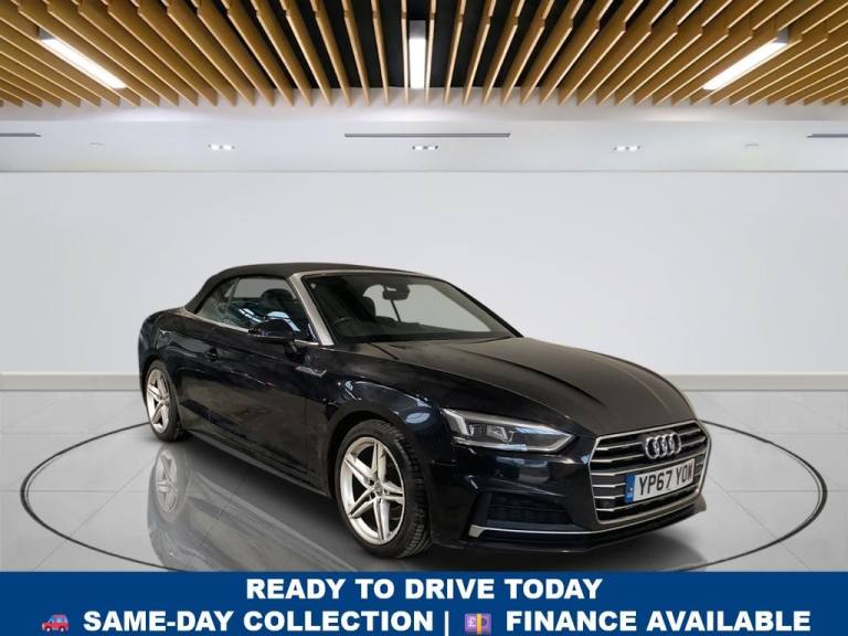 2017 Audi A5 Cabriolet 2.0 TFSI S line Convertible 2dr Petrol Manual Euro 6 (s/s) (190 ps) Conver...