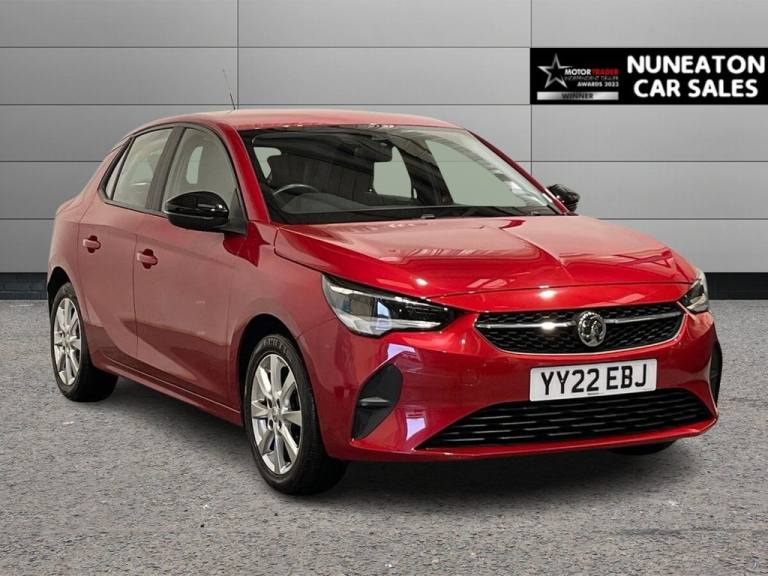 2022 Vauxhall Corsa 1.2 SE Edition Hatchback 5dr Petrol Manual Euro 6 (75 ps) Hatchback Petrol Ma...