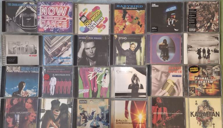 JOB LOT : Roughly 173 CD's [Mainly Indie / Some Pop / Various Other Genres] SOLD AS SEEN : £30