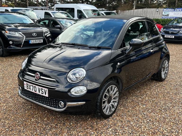 2020 Fiat 500 1.2 Star 2dr Dualogic CONVERTIBLE PETROL Automatic