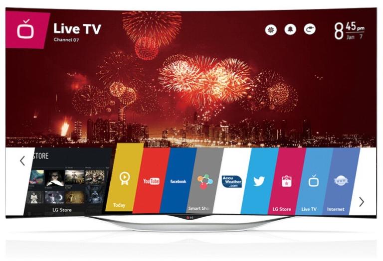 55” CURVED TV 