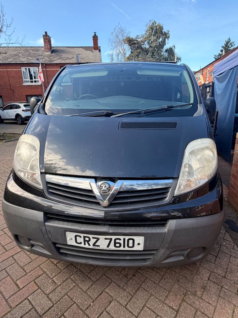 2011 Vauxhall vivaro camper 