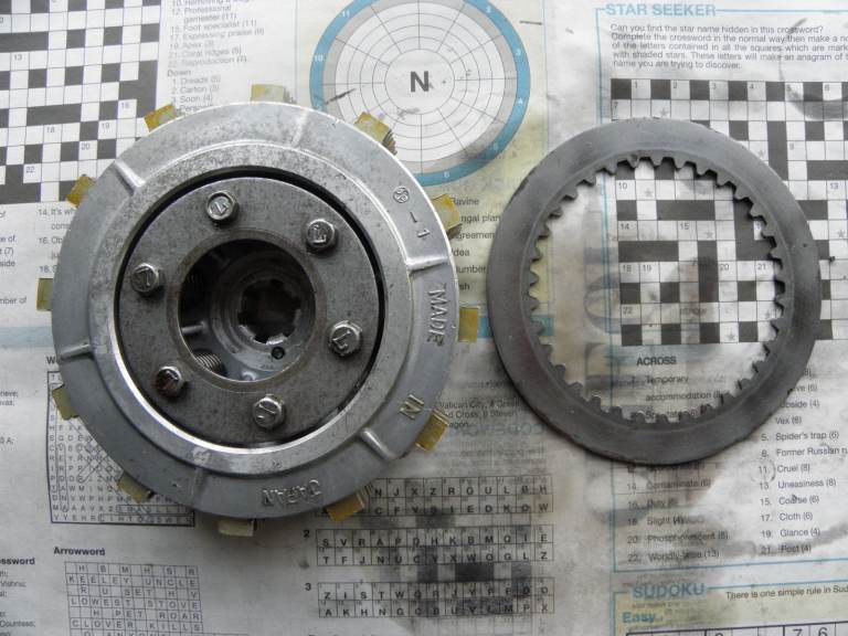 KAWASAKI KDX175 BASKET INNER ASSEMBLY COMPLETE 13086-1001 / PN 13087-1014 / PN 13091-015