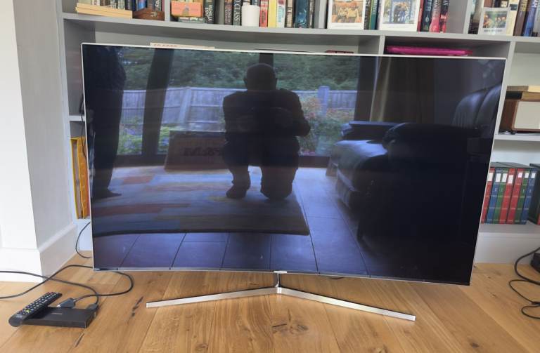 Samsung 55 inch curved TV 