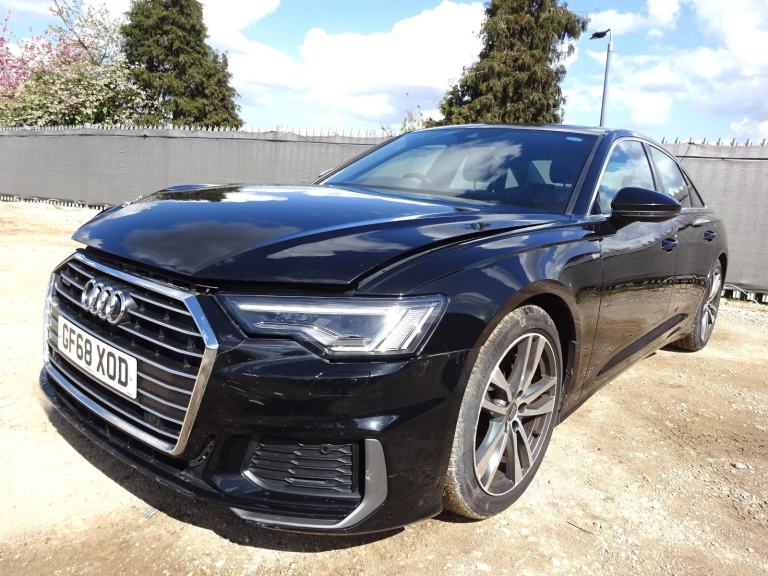 2018 68 REG AUDI A6 S LINE 50 TDI QUATTRO 3.0 DIESEL AUTO DAMAGED SALVAGE