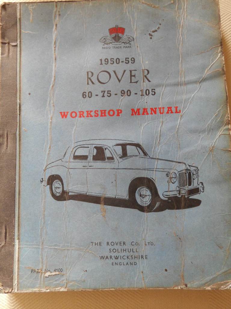 Rover 60/75/90/105 Workshop Manual