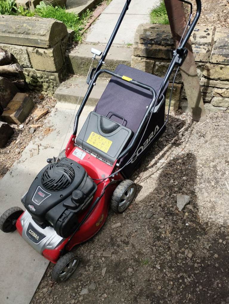 Cobra petrol lawnmower 