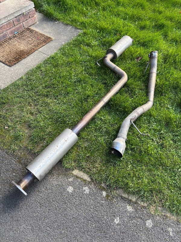 Cobra sport exhaust from a Ford focus 