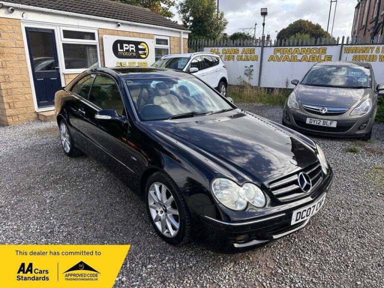 2007 Mercedes-Benz CLK 1.8 CLK200 Kompressor Avantgarde Coupe 2dr Petrol Automatic (207 g/km, 163...