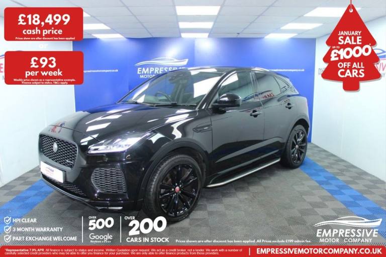 2018 06 JAGUAR E-PACE 2.0 D180 R-DYNAMIC HSE SUV 5DR DIESEL AUTO AWD EURO 6 (S/S