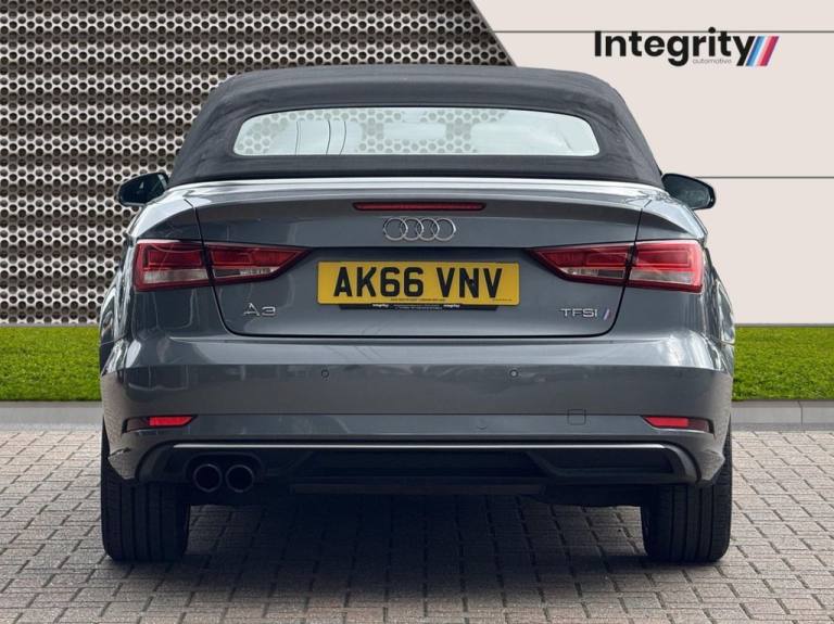2016 Audi A3 1.4 TFSI Sport 2dr CONVERTIBLE PETROL Manual