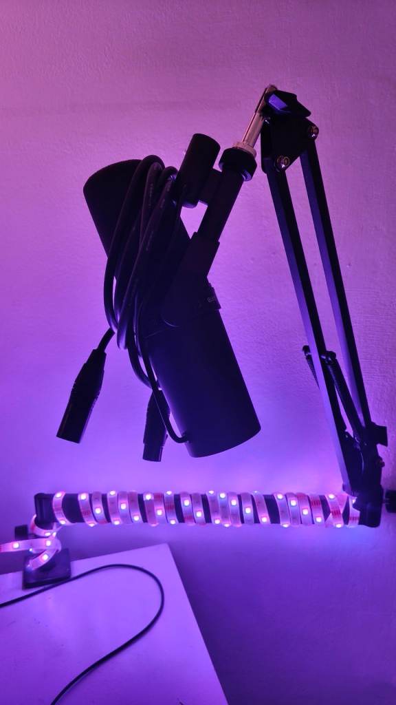 Genuine Shure SM7B XLR Microphone with cable and stand