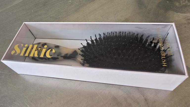 NEW Silkie Anti-Frizz Hair Brush (Tortoiseshell)