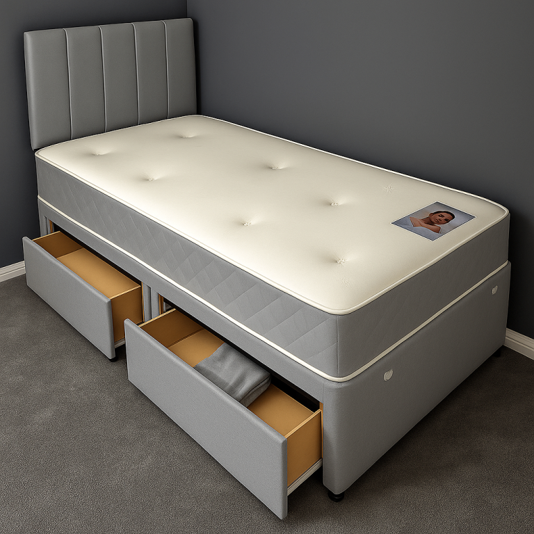 Affordable Divan Bed with Drawers Offering Style, Comfort, and Practical Use