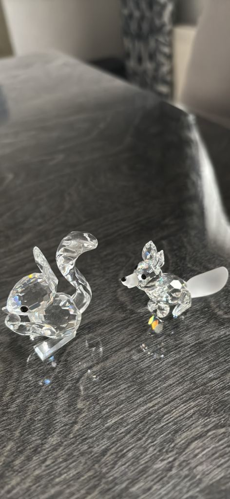 Swarovski crystal animals