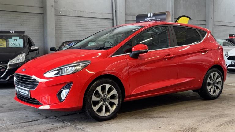 FORD FIESTA 1.1 Ti-VCT Zetec Red 5dr SATNAV+CRUISE+6STAMPS 2017