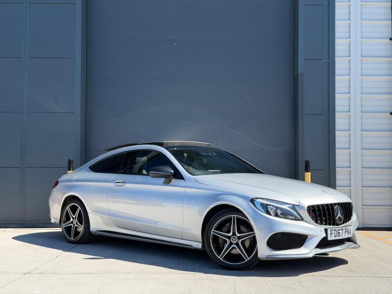 2017 Mercedes-Benz C Class 2.1 C220d AMG Line (Premium Plus) G-Tronic+ Euro 6 (s/s) 2dr COUPE Die...